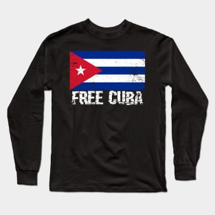 Free Cuba Long Sleeve T-Shirt